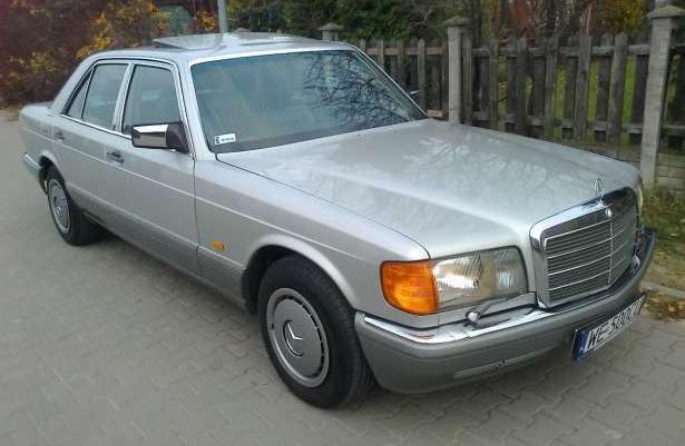 Mercedes w126 cabrio #6