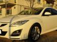 Mazda 6 2.2d 180KM SPORT
(Gwarancja, Salon Polska, f-ra VAT),
5 drzwi, wersja SPORT, kolor Crystal White Pearl biały metalic, silnik 2.2L diesel 180 KM, rok produkcji 2011, I rejestracja 03.2012, przebieg 19’000 km książka serwisowa, serwisowany,