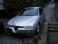 Witam!
Mam do sprzedania Alfa Romeo 156 1.8TS
Samochód w dobrym stanie. Silnik, skrzynia w super stanie.
Samochód posiada sportowe zawieszenie, sportowe progi i siedzenia.
Alufelgi lato 16' oryginalne z dobrymi oponami.
Koła stalowe zima z dobrymi