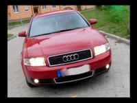 AUDI A4 KOMBI   ROK 2001 pakiet   S-LINE
silnik 1900 tdi   130ps...WYMIENIONY PASEK ROZRZADU...
spalanie 5lit/100km DIESEL.
wyposażenie s-line
TELEFON
DUŻA NAVIGACJA
NAGŁOŚNIENIE BOSE
ORGINALNA TUBA BOSE
TEMPOMAT
ALUMINIOWE FELGI
..PRAWIE NOWE