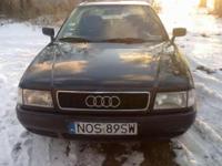 Mam na sprzedaż Audi 80 b4 pierwsza rejestracja w kraju maj 2011 gaz wstawiony lipiec 2011 jestem pierwszym właścicielem w kraju posiadam 2 komplety kół zimowe na felgach stalowych (po jednym sezonie) oraz letnie na alufelgach(równiez po jednym sezonie)