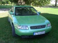 SPRZEDAM ŁADNA AUDI A3 ROK 1996 SILNIK 1.8 BENZYNA PLUS LPG(nie wbity w dowód) SPALANIE TO 10 LITRÓW GAZU, BENZYNY 8. ŚWIEZO WYMIENIONE WSZYSTKIE KLOCKI HAMULCOWE TARCZE Z TYŁU, WSZYSTKIE PŁYNY, FILTRY, ORAZ PASEK ROZRZĄDU, OPONY ZIMOWE JAK NOWE PLUS