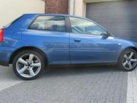 Audi A3 1.9 Tdi 2002r.
Auto sprowadzone z Niemiec w 2004r. Do tej pory jestem jego jedynym użytkownikiem.Pierwsza rejestracja Listopad 2002 r.Bardzo bogate wyposażenie.Przebieg 155000 km.Moc 74 kW (110KM)
Nie znajdziesz lepiej wyposażonego auta w tej