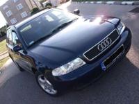 AUDI A4   KOMBI 1.9 TDI 90 KM 2000 ROK PRODUKCJI
AUTO BARDZO ŁADNIE SIE PREZENTUJE WNĘTRZE CZYSTE I ZADBANE
SILNIK ZAPALA NA DOTYK I PACUJE BARDZO ŁĄDNIE SPALA OK 5,5/100KM
ZAWIESZENIE BEZ ŻADNYCH LUZÓW DOBRZE SIE TRZYMA DROGI
WIĘCEJ INFORMACJI PO NR TEL: