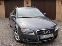 Witam mam do sprzedania Audi A4 B7 Avant Kombi 2.0 TDI 140KW w kolorze grafit metalic z 2007 roku.Auto od osoby prywatnej stan bardzo dobry ,bezwypadkowe ,wnętrze zadbane ,lakier nie porysowany ,wszystkie szyby orginalne,cały komplet dokumentów z książka