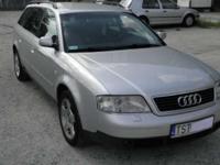 Witam. Mam do sprzedania Audi A6 2.5TDI 150KM z 1999 roku. Auto było sprowadzone z Niemiec w 2009 r. Jestem pierwszym właścicielem w kraju. Auto jest wyposażone w:   
- wspomaganie kierownicy,
- ABS,
- napęd 4x4,
- AUTOMATYCZNĄ skrzynię biegów,
-