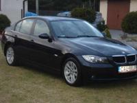 Posiadam do sprzedania piękne BMW 3 (E90) 320 2.0d 163 KM 2005r grudzień, kolor czarny metalik kupiony w salonie RP BMW W-wa w czerwcu 2006r, bardzo żywotny i oszczędny silnik, w bogatej wersji wyposażenia. Auto o pewnym pochodzeniu i oryginalnym