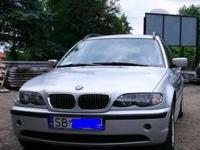 Proponuję Państwu zakup zadbanego i rodzinnego samochodu BMW 320 D KOMBI (silnik 2.0 diesel, rok produkcji 11/2002 model 2003). Samochód wykorzystywany był jako pojazd rodzinny, a także do wyjazdów służbowych. Świetnie się prezentuje, jest niezawodny i