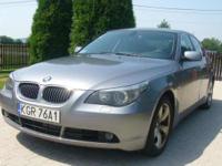 BMW 530D o mocy 235KM
Rok produkcji: 2006
Przebieg: 220000 km (oryginalny)
Wyposażenie:
Skórzana tapicerka, Ksenony, Czujnik deszczu, Czujnik zmierzchu, Airbag, ABS, ASR, ESP, Tempomat, Klimatyzacja (automatyczna, dwu strefowa), Ogrzewanie postojowe,