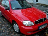 Daewoo Lanos w bogatej wersji SX z silnikiem 1.6 16v. Samochód w stanie bardzo dobrym,   zadbany, 1 właściciel od nowości, 100% bezwypadkowe, wszystkie szyby oryginalne, przebieg w 100% oryginalny. Zewnętrznie Lanos w bdb stanie, bez rdzy, rys itp, lakier