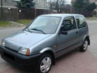 Witam, sprzedam samochód marki Fiat Cinquecento 700 z 1996r. Fiat posiada polski gaźnik, co w znacznym stopniu ułatwia jego użytkowanie. Silnik, skrzynia, zawieszenie w bardzo dobrym stanie, nadwozie też całkiem dobrze. Opony stan idealny. Ważne OC i