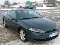 Ford Cougar 2.0 1999r w bardzo dobrym stanie. przeglad i ubezpieczenie do konca sierpnia 2013r. el szyby i lusterka,el. reg. fotele, komputer,w 100% sprawny klimatronik, alu felgi 16''. silnik chodzi idelanie, ladnie przyspiesza i bardzo dobrze sie