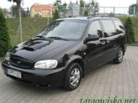 Witam,
Zamienię na Renault Espace lub sprzedam samochód 7 osobowy KIA CARNIVAL (VAN)
Silnik: 2.9TDI 130KM DIESEL
Rocznik: 2000.
Przebieg: 186.000
Kolor: czarny
Stan: BARDZO DOBRY technicznie i wizualnie.
Samochód posiada: ABS, klimatyzację, automatyczną