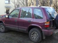 Sprzedam bardzo fajne auto terenowe:
Marka:Kia Sportage
Rocznik:1997
Pojemność:2000 cm³
Moc:95 KM
Przebieg:145.000 km
Paliwo:benzyna+LPG
Cena:4300 zł do negocjacji
5 drzwi
4x4
centralny zamek
szyberdach
el. szyby i lusterka
wspomaganie kierownicy
radio