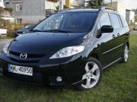 Sprzedam MAZDA 5 SPORT
ROK PRODUKCJI LISTOPAD 2006
PRZEBIEG 175 tyś UDOKUMENTOWANY
NOWY SILNIK !!!!!!!!!!!!!!!!!!!!!!!!!!!!!!!
2.0 DIESEL 143 KM   
WYPOSAŻENIE :
ABS, ESP, ASR
KLIMATYZACJA CLIMATRONIC
OSIEM PODUSZEK POWIETRZNYCH
WSPOMAGANIE UKŁADU