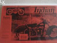 Sprzedam oprawione ksero format A4 historii motocykli Indian Jerrego Hatfielda.Cała historia od roku 1901.Stron 160.Stan używany, jak nowy..Zdjęcia czarno-białe.Język angielski.Polecam.Mogę zamienić.Zachęcam do zapoznania się z moimi pozostałymi