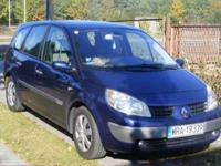 Posiadam do sprzedaży Renault Grand Scenic 1,9 dCi w jednej z bogatszych wersji Priviliege Luxus z 2004 roku.   Auto w zeszłym roku kupiłem w Austrii od pierwszego właściciela, po sprowadzeniu zarejestrowałem i użytkuję do tego czasu. Samochód posiada