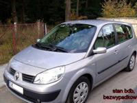 Sprzedam wspaniałe, komfortowe,
duże, 7 osobowe auto rodzinne:
RENAULT GRAND SCENIC
ROK PRODUKCJI: 2005
PRZEBIEG: 142.000
SILNIK: 1.9 DTI
MOC: 120 KM
Samochód bardzo zadbany,bezwypadkowy.
Brak jak w innych autach wgnieceń, rys, rdzy.
Niedawno wymieniłem