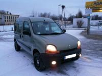 RENAULT KANGOO 1.6 16V Z NAPĘDEM NA 4 KOŁA.
AUTO W CIĄGŁEJ EKSPLOATACJI.
WIĘCEJ INFORMACJI UDZIELĘ TELEFONICZNIE.
Rok produkcji: 2002, Moc: 95 KM, Pojemność skokowa: 1598