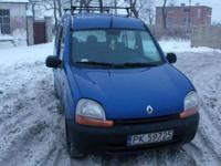 Witam serdecznie.
Dziś do sprzedania posiadam samochód osobowy Renault Kangoo.
Rok produkcji: 1998/99
Pojemność silnika: 1,9 Diesel
Przebieg: 228 tyś km
Przegląd i ubezpieczenie ważne do czerwca 2013r
Zarejestrowany w Polsce w ciągłej eksploatacji.
Auto