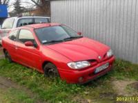 Sprzedam w całości lub na cześci czerwone Renault Megane Coupe 1.6, rocznik 96'
- Centralny zamek
- 4x elektryczne szyby
- 2x poduszka powietrzna
- instalacja gazowa
Wymieniany silnik na drugi ( z braku czasu samochód jest niezłożony do końca ).