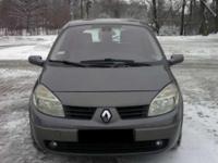 Renault Megane Scenic II
Rok produkcji: 2005
Silnik: 1.9 dCi
Moc: 120 KM
Przebieg: 117 000 km (oryginalna)
Sprowadzony z Francji w 2009 r.
ABS
ASR
6 x poduszki powietrzne
immobiliser
elektryczne szyby
elektryczne lusterka
czujnik deszczu
czujnik światła