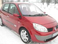 Witam serdecznie, posiadam na sprzedaż piękne auto marki RENAULT MEGANE SCENIC II.
Rok produkcji 2005, silnik 1.9 DCI 88 KW 120 KM.
Spalanie wynosi około 5-6l/100km w zależności od stylu jazdy.
Autem przyjechałem do kraju na kołach 1400 km bez