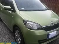 Marka Skoda
Model Citigo
Rok produkcji 2012
Silnik Benzyna 0.999 l
Moc 60 KM
Przebieg 18500 km
Samochód użytkowany przez mojego ojca, rocznik urodzenia 1948. Niestety z powodów zdrowotnych nie może już prowadzić pojazdów mechanicznych, dlatego zmuszony