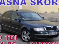 SKODA SUPERB, 1.9 TDI 131 PS, AUTOMAT, BEŻOWA SKÓRA,
XENON, NAVI, SZYBERDACH, 4x PODGRZEWANE FOTELE
Witam, dzisiaj mam do sprzedania samochód SKODA SUPERB w wersji PLATINIUM !!! Jednostka napędowa to mocny i niezawodny silnik diesla o pojemności 1896 cm3