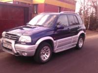 Witam, mam do sprzedania auto Suzuki Grand Vitara z 2005r, silnik 2,0HDI 110KM, przebieg 136 tys.km., auto w dobrym stanie, ładne i zadbane. Sprowadzone do Polski w grudniu 2007r. z Francji, autko posiadam od 2 lat, jestem trzecim właścicielem,użytkowane