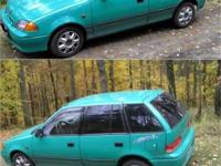 Sprzedam SUZUKI SWIFT (zielony) -silnik 1,3 -instalacja gazowa -nowa butla 38 l -rocznik 1999 -przebieg 143 000 (oryginalny przebieg) -radio + cd -przyciemniane szyby z tyłu z dozwoloną przepuszczalnością światła -nowy akumulator -nowy alternator