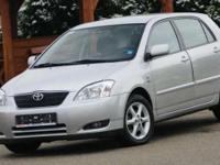 SAMOCHÓD ŚWIEŻO PO WYMIANIE OLEJU I FILTRA
Potwierdzone jest to fakturą
TOYOTA COROLLA 2.0D4D 90 KM
(bardzo dynamiczny i ekonomiczny )
Rok produkcji -04.2002
Samochód w stanie idealnym , świeżo sprowadzony.Wszystkie szyby z jednego roku 2002.Lakier