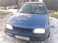 Sprzedam lub zamienię VW golf 1.6 benzyna, 1995r. niebieski, ważne opłaty i przegląd. Stan dobry. WK, SzD, CZ, 2xAB.