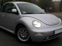 IDEALNY!! PEDANTYCZNIE ZADBANY!! VW NEW BEETLE z legendarnym najlepszym silnikiem benzynowym 1.8T. Jestem jego właścicielem od 11 lat!! Auto kupiłem z przebiegiem 17 tys.km i w tej chwili posiada autentyczny przebieg 103 tys.km, silnik jest wzmocniony do