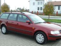 ***Witam***
DO SPRZEDANIA VOLKSWAGEN PASSAT   1.9 TDI 90KM 1997/98 Kombi
Auto bardzo zadbane kupione w Niemczech
Atrakcyjny stan i wygląd
-   wiśniowy metalik,
Oryginalny Przebieg 212.000
Passat jest zadbany i bardzo ładnie utrzymany -
Czyste wnętrze,