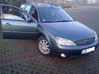 Witam, sprzedam zadbanego FORDA MONDEO MK3 Z 2002 roku. Nowy akumulator z października 2011r., remont wtrysków w październiku 2011r., nowe zawieszenie tylne (komplet + śruby mocujące) z listopada 2011r. + zrobiona geometria kół, w czerwcu 2011r. montowane