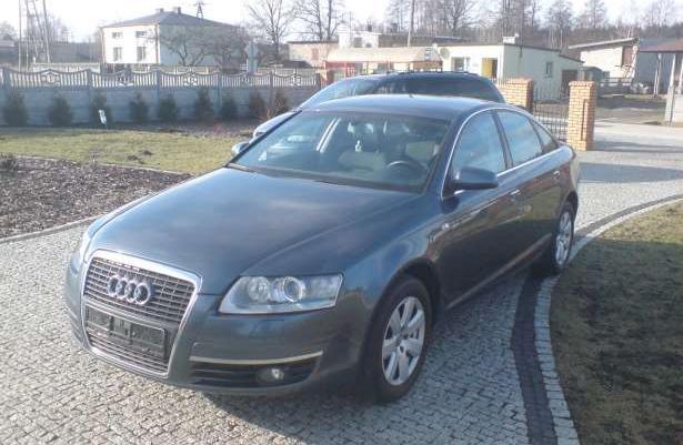 AUDI A6 07r. 2.7Tdi,Sedan,Grafitowy Metalik,Pełna Opcja,Navigacja,Alu