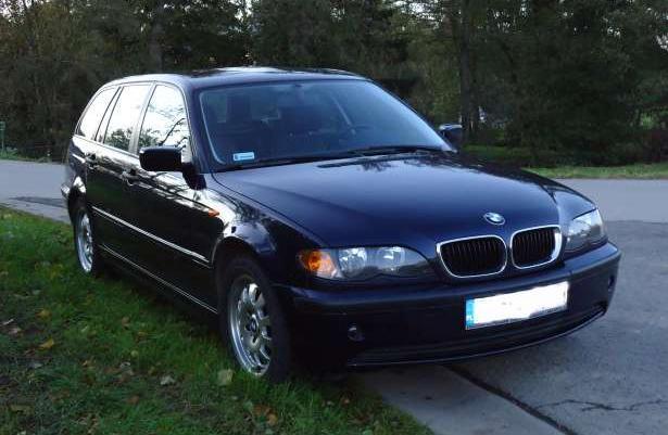 BMW 318i kombi 2,0 benzyna + gaz 130000Km 2004r., 24500 PLN