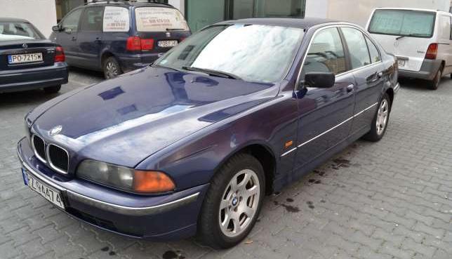 BMW 520 2.0 150 KM klima sedan NA PL, rok 1997, cena (brutto) 5 490 PL