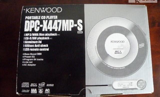 Discman CD MP3 Kenwood DPC-X447MP-S Nowy produkt