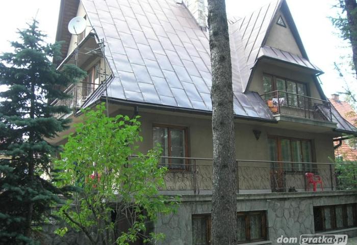 Dom Zakopane, ul. Chalubinskiego 9 pokoi, 3-piętrowy, 1975 rok budowy , 766 m2 działki, 9 200 PLN/ m2 mieszkalne 