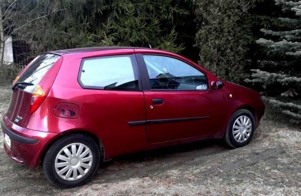 Fiat Punto 1.2 Benzyna 2000rok 4 poduszki klimatyzacja