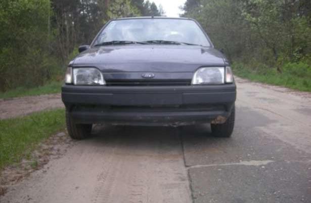 FORD FIESTA MKIII 1.3 CAŁY Przód-Maska,błotniki,zderzaki,pas Przedni,lampy