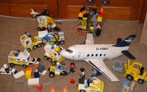 Lego Duplo Lotniskosamolothelikopterpojazdy Itp Sprzedaż