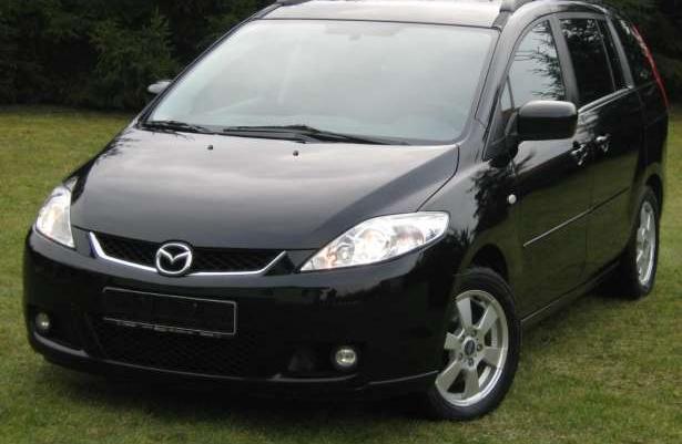 Mazda 5 7Osobowa!czarna!serwis!diesel 2007 sprzedaż