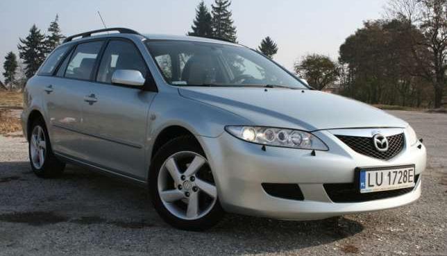 Mazda 6 2.0 tDi 136KM 2004 kombi sprzedaż Zamość