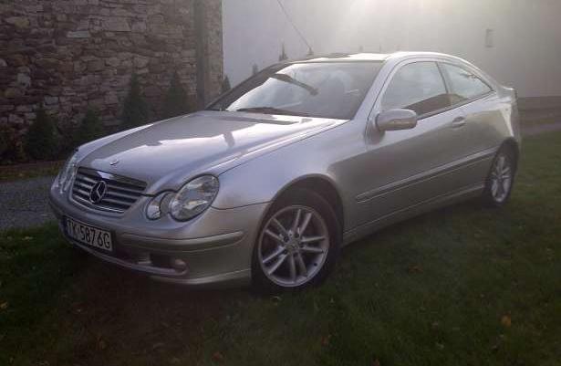 Mercedes CDI C220, 2003r, 143KM Sport/coupe - ZAMIANA na inne,np BMW 1