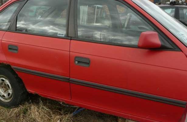 OPEL ASTRA Drzwi, maska, błotnik l + p, szyba, klapa, koła, zawieszeni