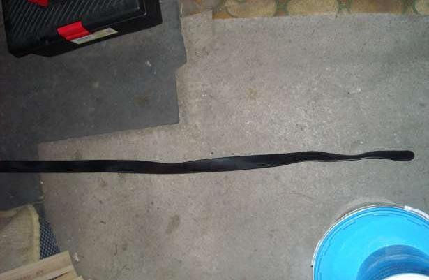 Opel Corsa C listwa boczna wersja 3drzwiowa lewa strona
