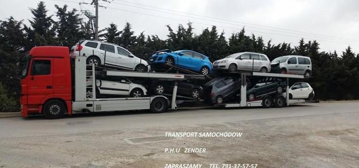 Transport Aut, Samochodów , Lora, Francja, Włochy, Niemcy PHU ZENDER